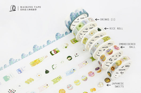 Japanese Rice Roll Washi Tape
