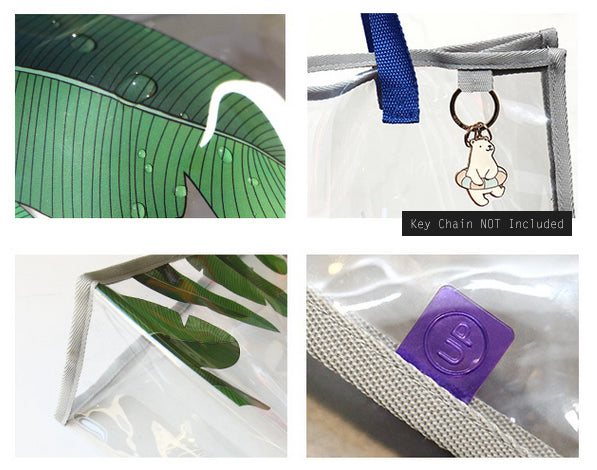 Transparent Beach Bag V1 By U-Pick