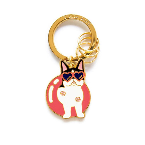 Cute Dog [ French Bulldog ] Key Chain By U-Pick