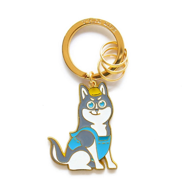 Cute Dog Husky Key Chain By U-Pick