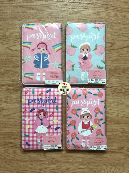 Dolly Girl Passport Cover Holder By Milkjoy