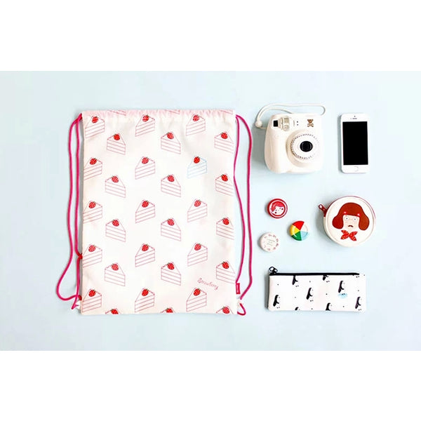 Drawstring [Cake] Backpack By U-Pick