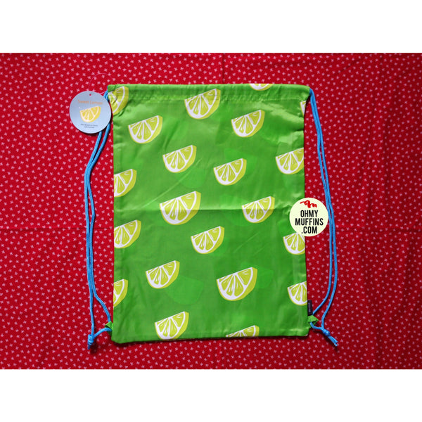 Drawstring [Lemon] Backpack By U-Pick