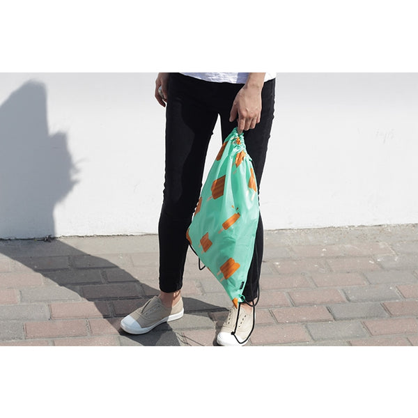 Drawstring [Popsicle] Backpack By U-Pick