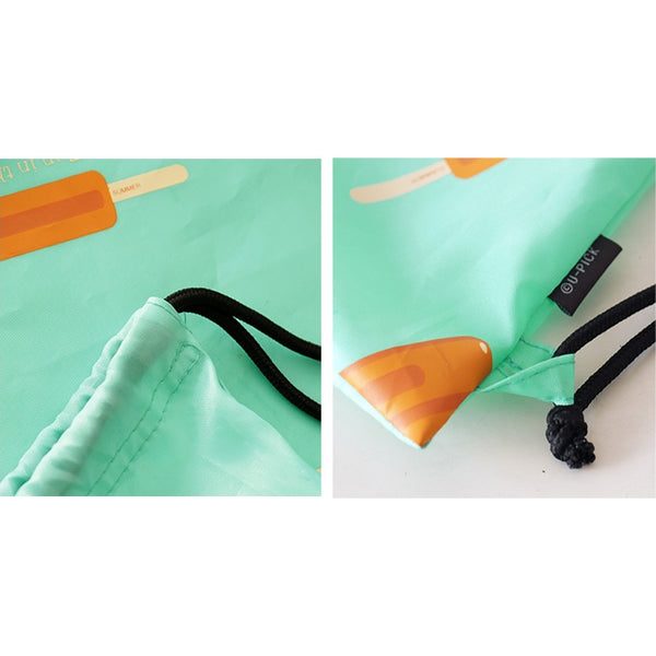 Drawstring [Apple] Backpack By U-Pick