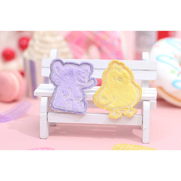 Dream Forest [ Baby Chick ] Embroidered Sticker & Iron-On Patch