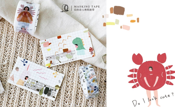 Cute Girl Washi Tape