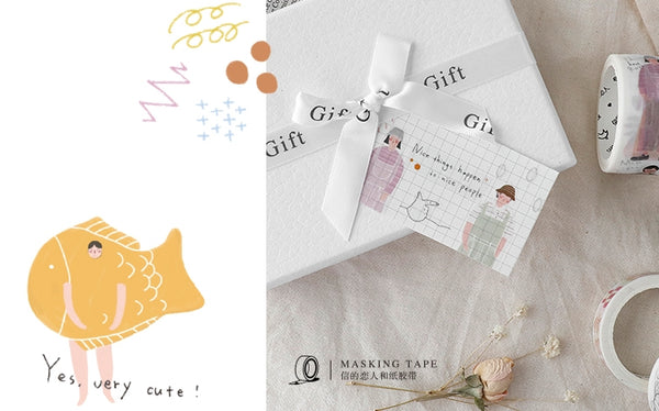 Cute Girl Washi Tape