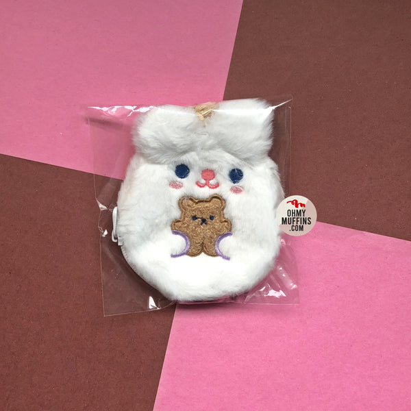 Dudu [White Rabbit] Coin & Key Pouch By Milkjoy