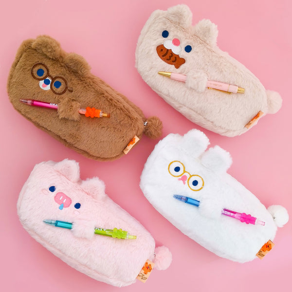 Dudu [Brown Bear] Pencil Case By Milkjoy