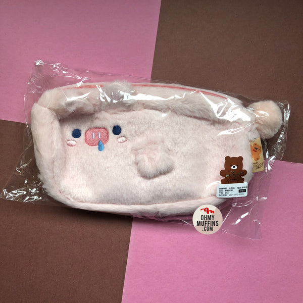 Dudu [Pink Pig] Pencil Case By Milkjoy