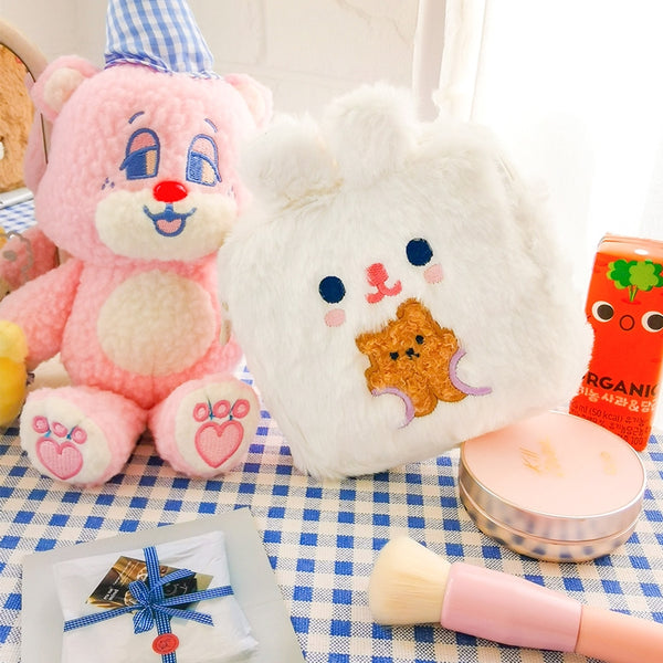 Dudu [White Rabbit] Sanitary Pouch By Milkjoy