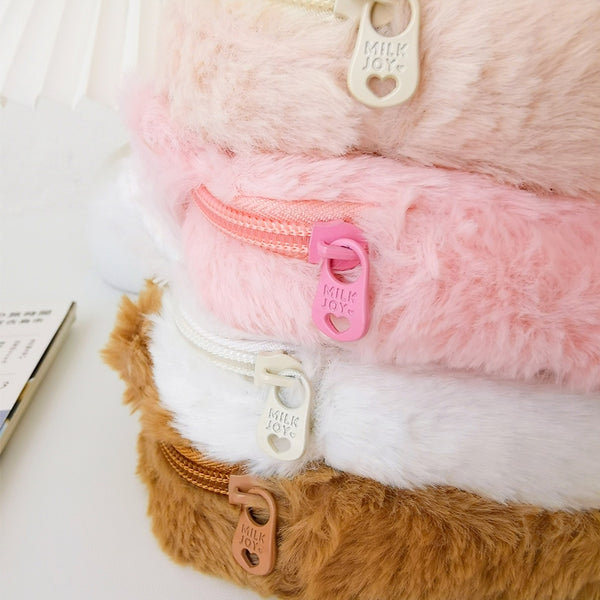Dudu [Beige Cat] Sanitary Pouch By Milkjoy