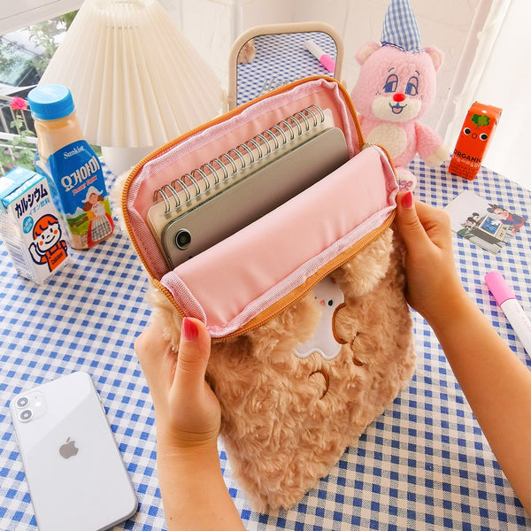 Dudu [Brown Bear] Tablet Sleeve By Milkjoy