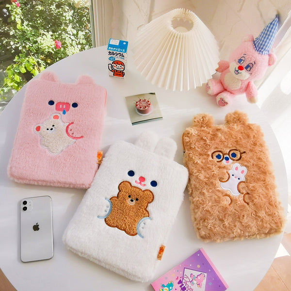 Dudu [White Rabbit] Tablet Sleeve By Milkjoy