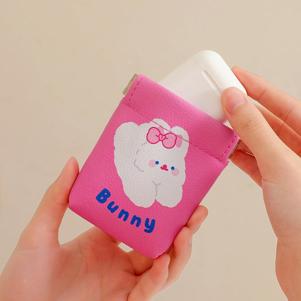 Cute [ White Bunny ] Earphone Case