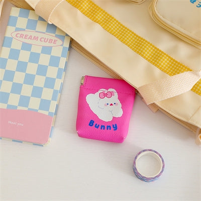 Cute [ White Bunny ] Earphone Case
