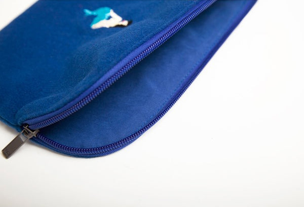 Embroidered [Gas] Sleeve Pouch By YIZI STORE