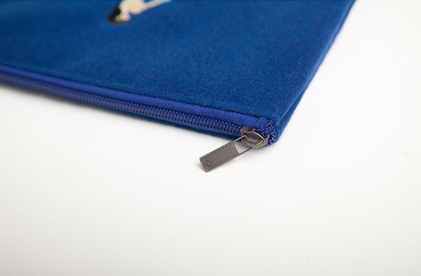 Embroidered [Gas] Sleeve Pouch By YIZI STORE