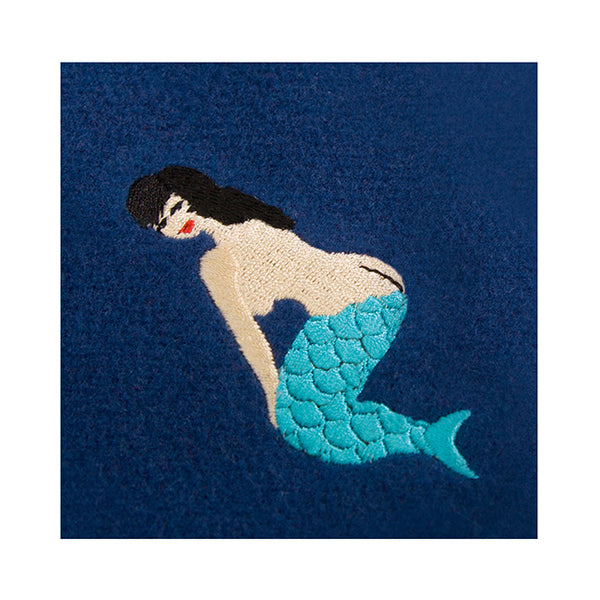 Embroidered [Mermaid] Sleeve Pouch By YIZI STORE
