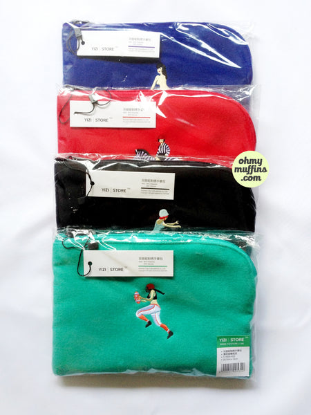 Embroidered [Gas] Sleeve Pouch By YIZI STORE