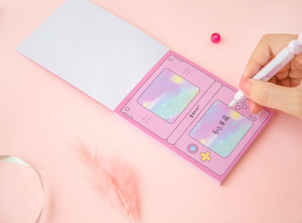 Computer Pink [Game Machine] Notepad By Bentoy