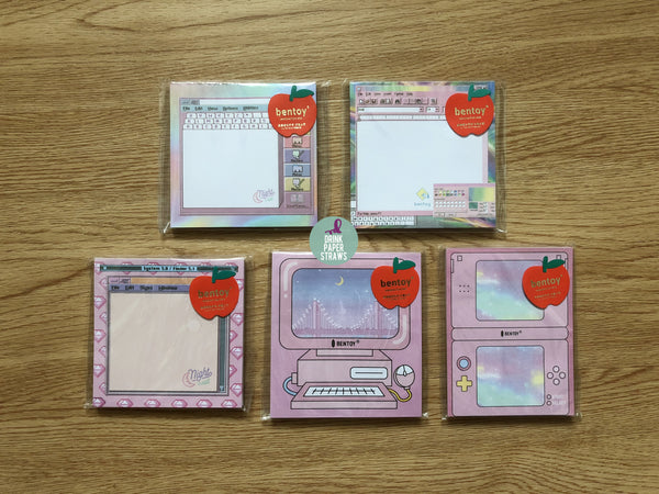 Computer Pink [Game Machine] Notepad By Bentoy
