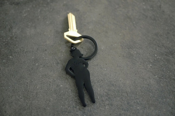 Sports [Skateboard Girl] Key Chain By YIZI STORE