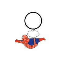 Fat Super Hero Spider-Man Key Chain By HAMO