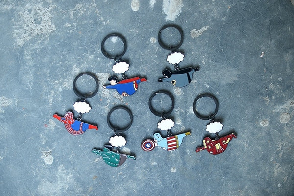Fat Superhero [Superman] Key Chain By HAMO