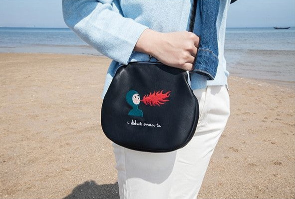 Fire Girl Ball Clasp Bag By YIZI