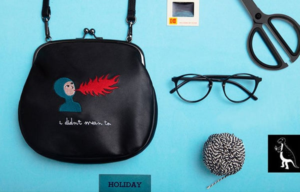 Fire Girl Ball Clasp Bag By YIZI