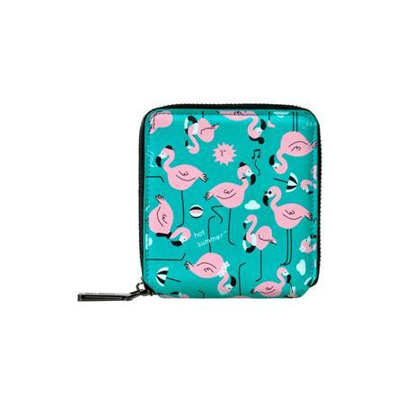 Animal Flamingo Short Wallet By Kiitos Life