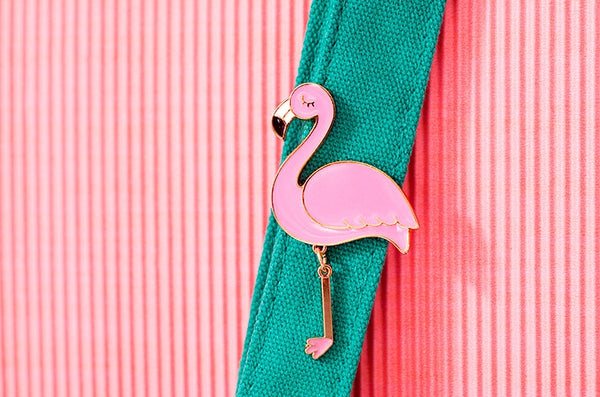 Birds Flamingo Pin By BMCS Life