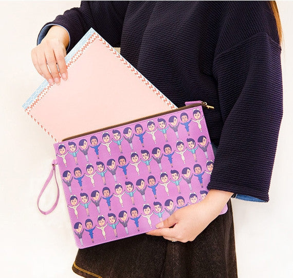 Flat Case Pouch by Ooh La La! 