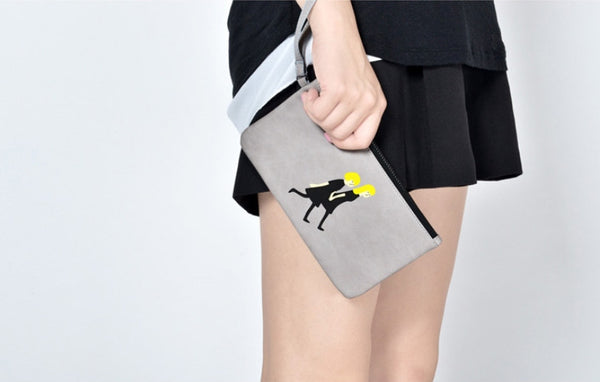 Girlfriend Flat Case Pouch by Kiitos Life