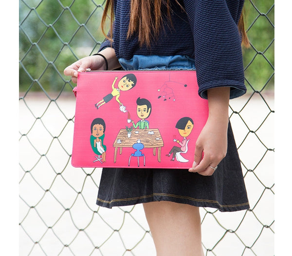 Flat Case Pouch by Ooh La La! 