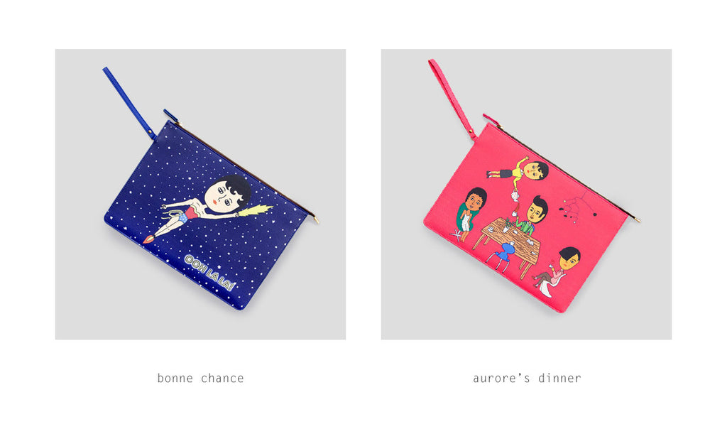 Flat Case Pouch by Ooh La La! 
