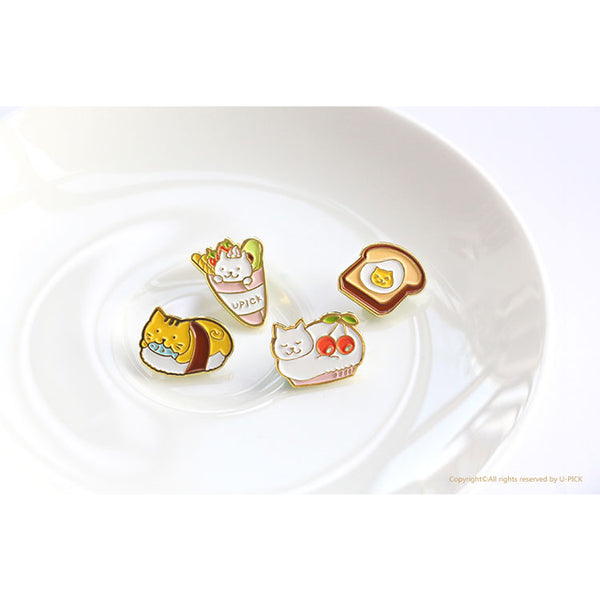 Food Cat [Egg Toast] Pin By U-Pick