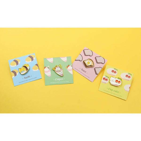 Food Cat [Egg Toast] Pin By U-Pick