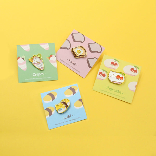 Food Cat [Egg Toast] Pin By U-Pick