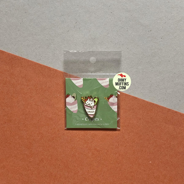 Food Cat Crepe Pin By U-Pick