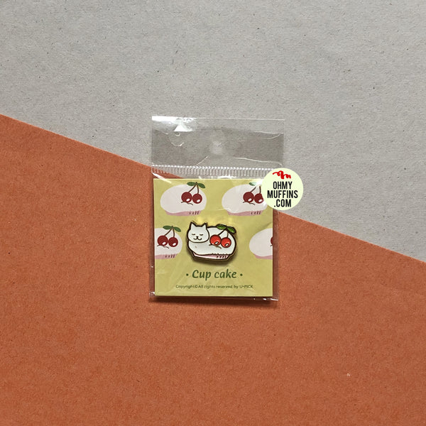 Food Cat Cupcake Pin By U-Pick