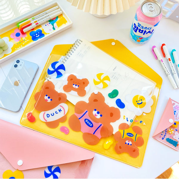 Forest [Bear] A4 Size Holder By Milkjoy