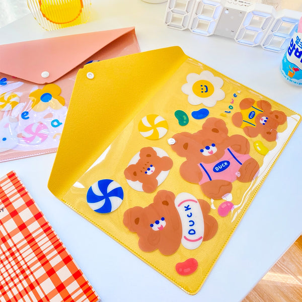 Forest [Bear] A4 Size Holder By Milkjoy