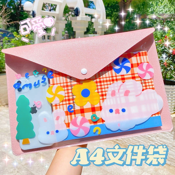 Forest [Rabbit] A4 Size Holder By Milkjoy