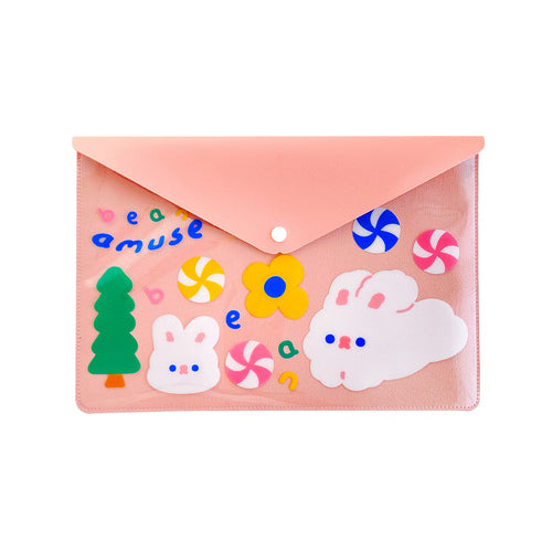 Forest [Rabbit] A4 Size Holder By Milkjoy