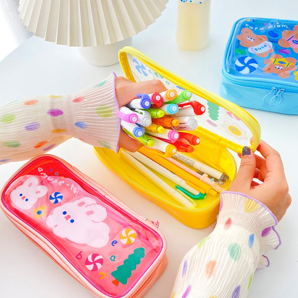 Forest [Rabbit] Pencil Case By Milkjoy