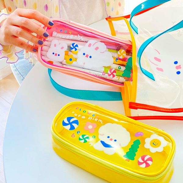 Forest [Bichon Frise] Pencil Case By Milkjoy