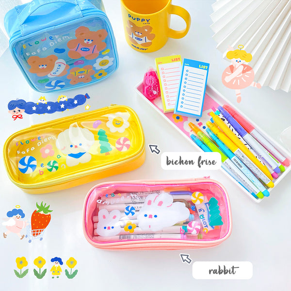 Forest [Bichon Frise] Pencil Case By Milkjoy